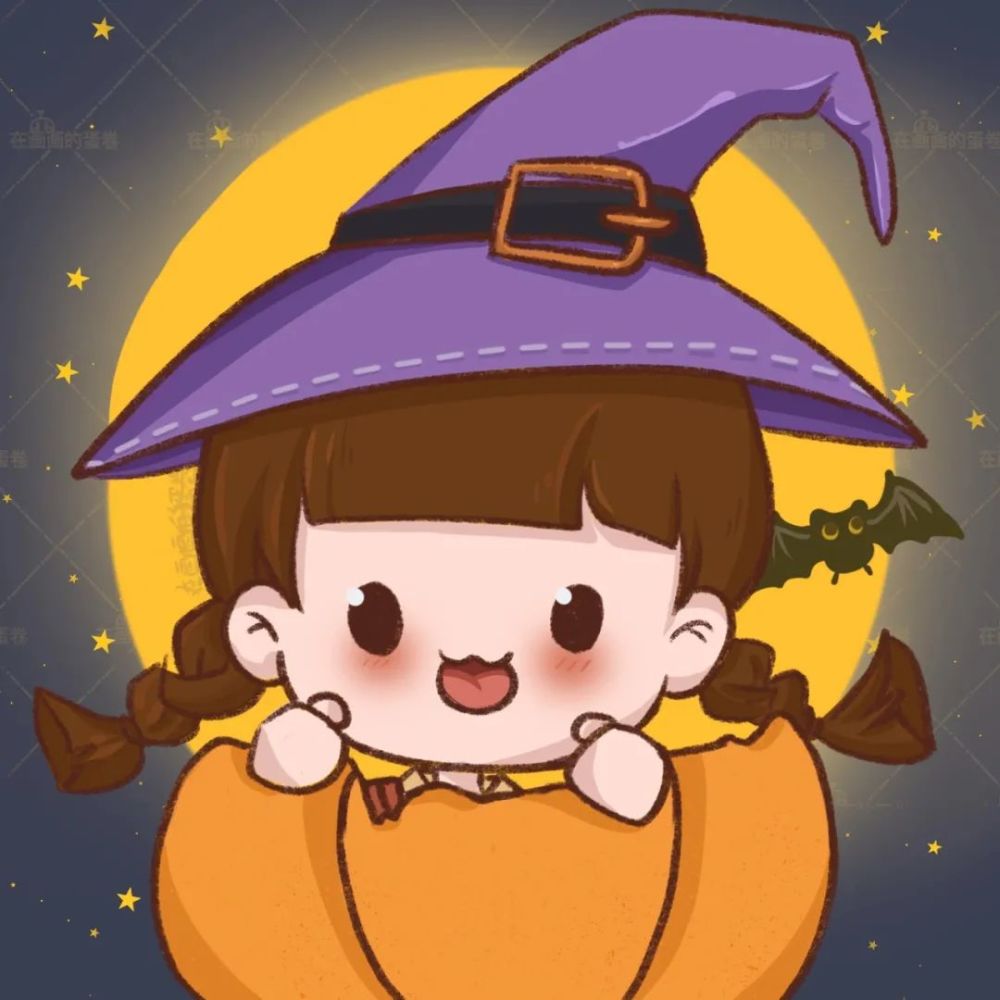 情侣头像万圣节头像做你心里最甜的捣蛋鬼