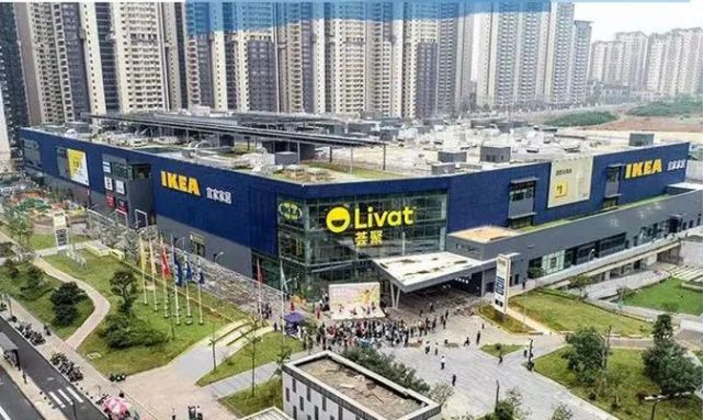 由英格卡集團旗下的宜家零售(ikea retail),英格卡購物中心(ingka