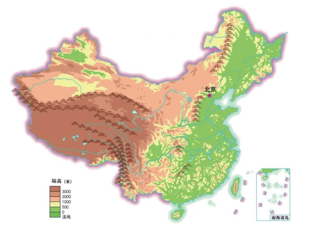 我國36條重要地理分界線附大量中國地圖