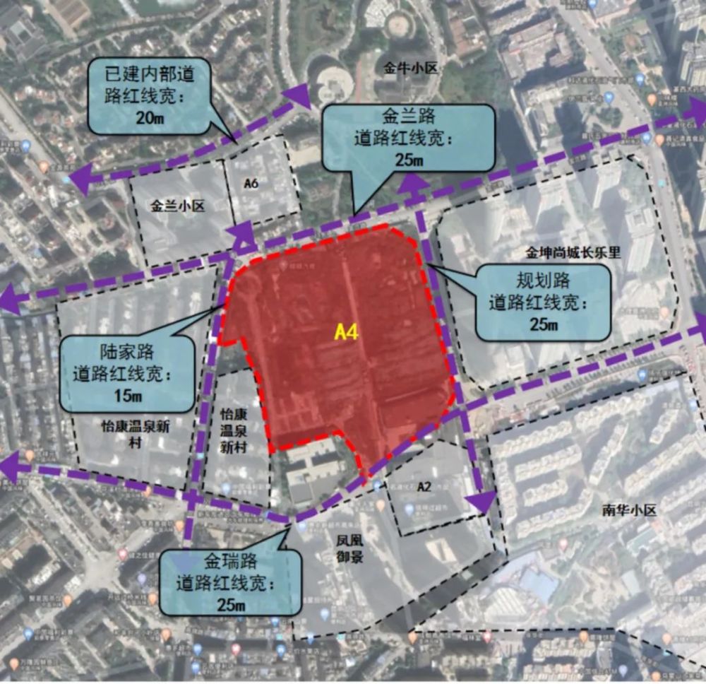 东至规划12号路,南至高朱新村,西至怡康温泉花园,原是凤凰御景的二期