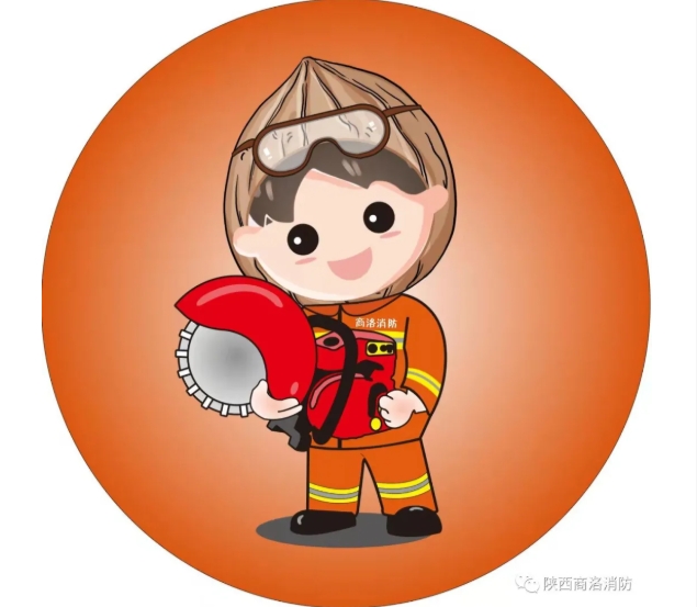商洛消防卡通形象核桃娃娃命名征集活动开始啦等你来参加