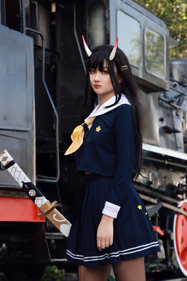 碧藍航線能代jk制服cosplay正經人都是衝jk來的系列