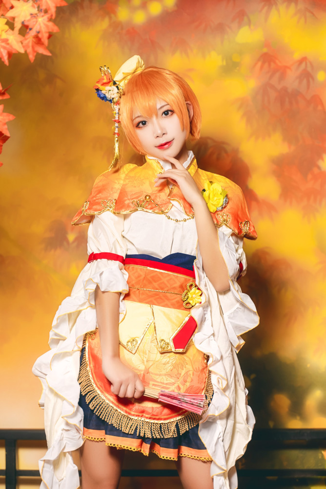 love live星空凛cosplay,星空凛:有人记得我的生日吗?