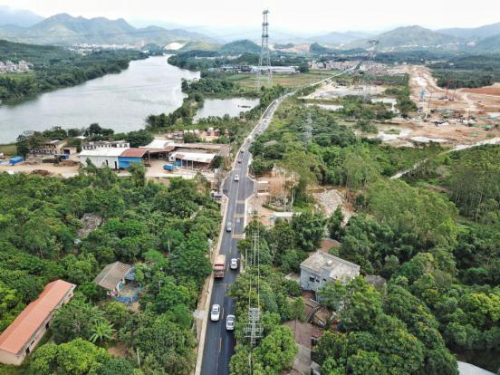 深汕合作区赤石镇大埔桥重新通车啦