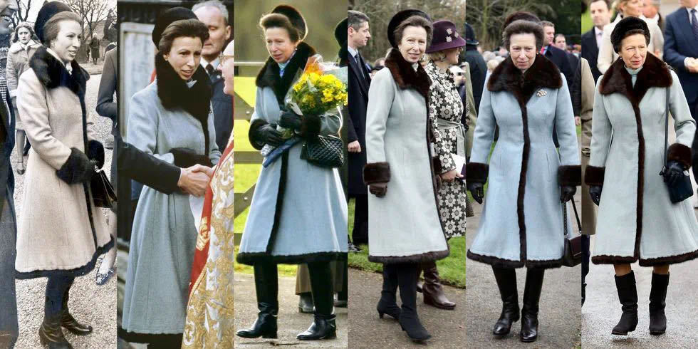 安妮公主英国皇室长公主一件靓衫穿足38年时髦不输戴安娜