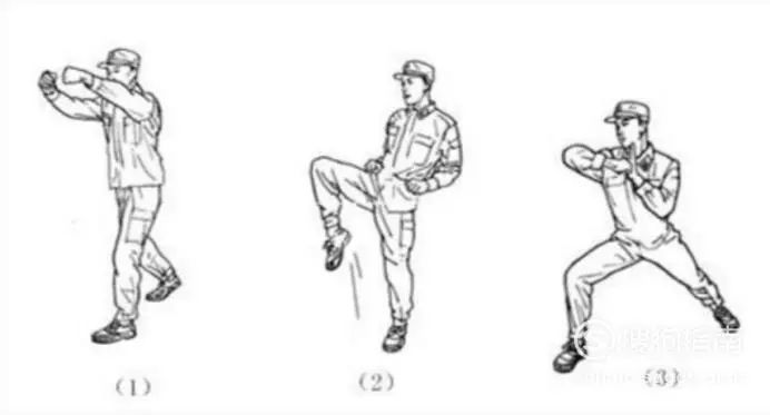 滑动观看全部16势贯耳冲击  抓腕砸肘  挡臂掏腿  砍肋击胸缠腕冲拳