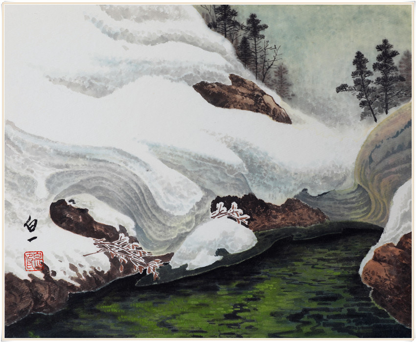 本市热点不可无一难以有二画家徐白一教授