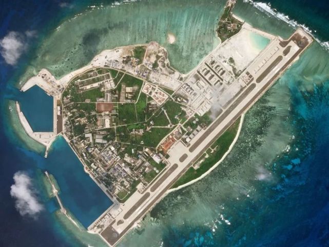 但是并不大,三沙市原来陆地面积只有13平方公里,现在填海造岛之后已经