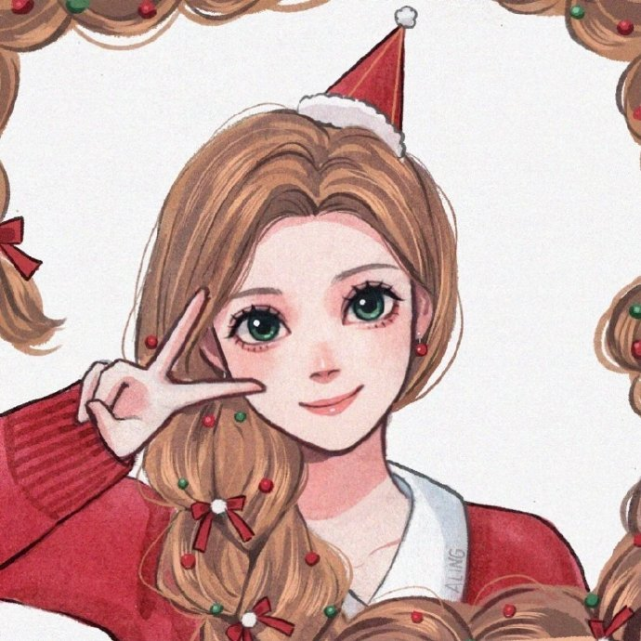 水彩插画迪士尼公主,铃儿_aling