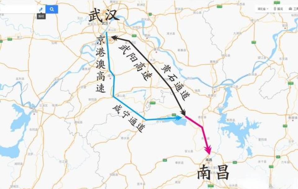 武阳高速大冶段规划图图片