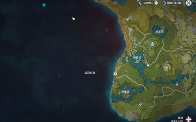 原神火之国已实装玩家进入地图外界发现岩层里的巨大王国