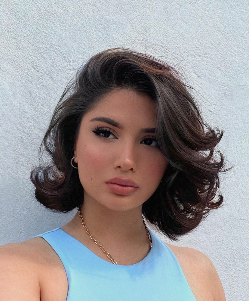 复古港风短发你爱了吗