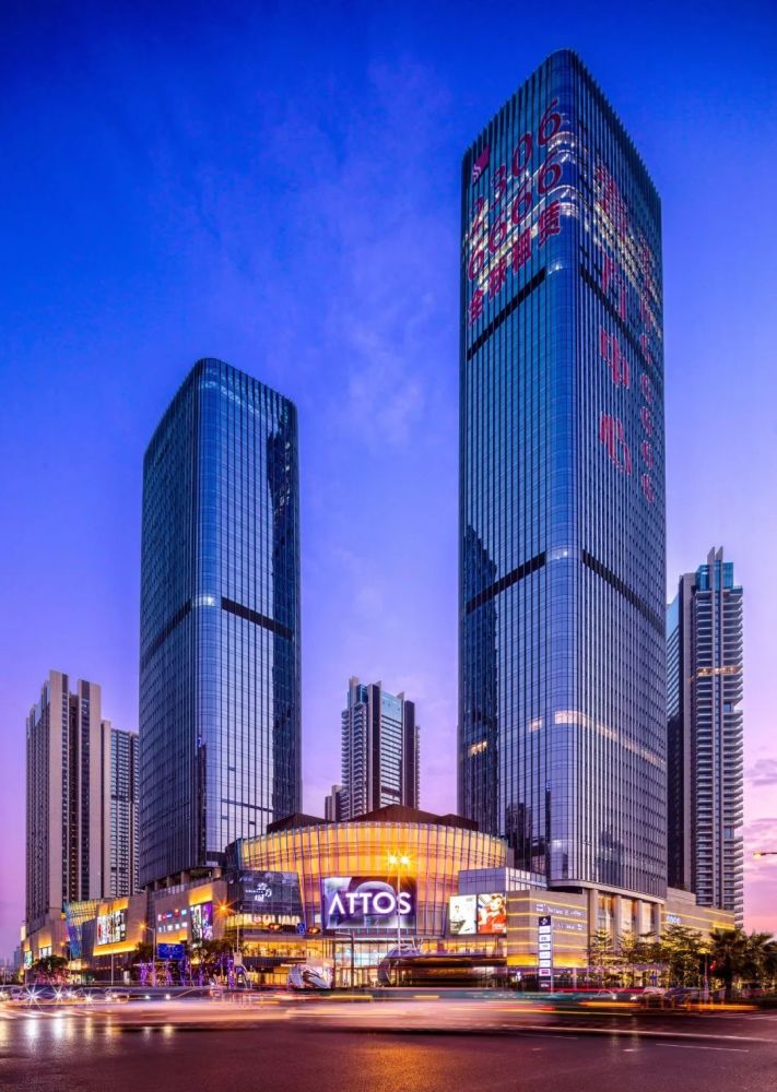 极简现代流动造型创新综合体壹方城购物中心