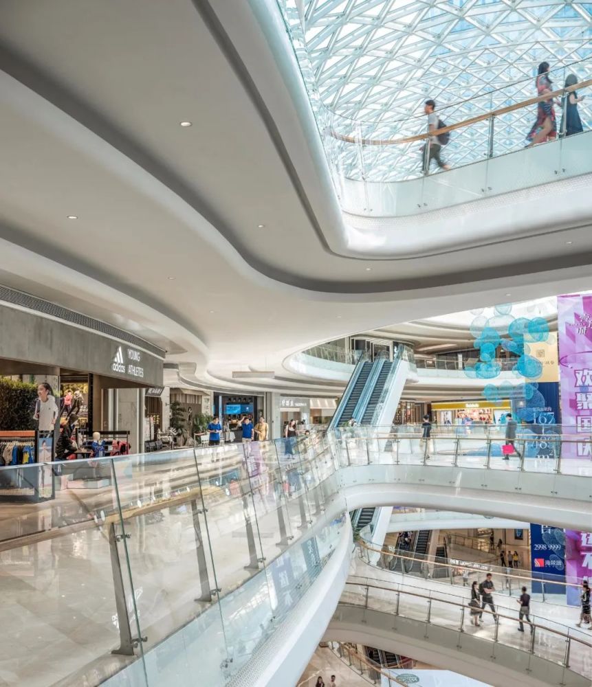 极简现代流动造型创新综合体壹方城购物中心