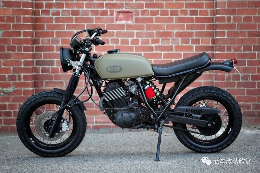 雅马哈xt600单缸改装