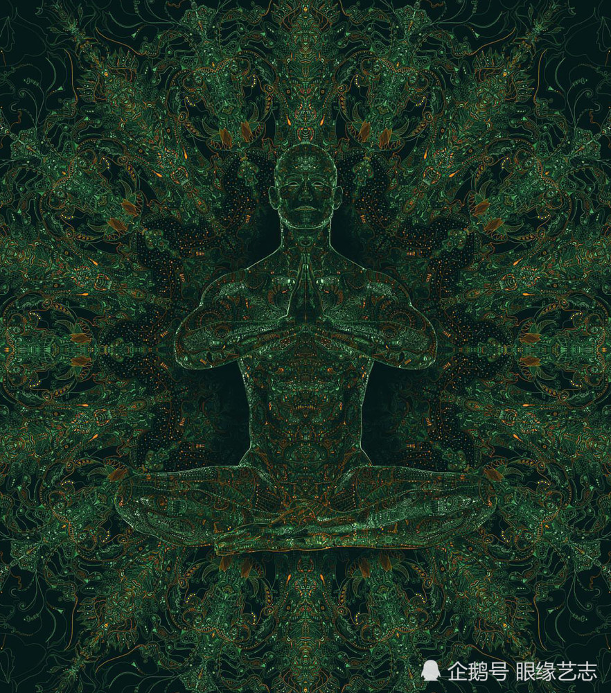 昴宿星人,天狼星人,大角星人,数字艺术幻彩之下的外星神明_腾讯新闻