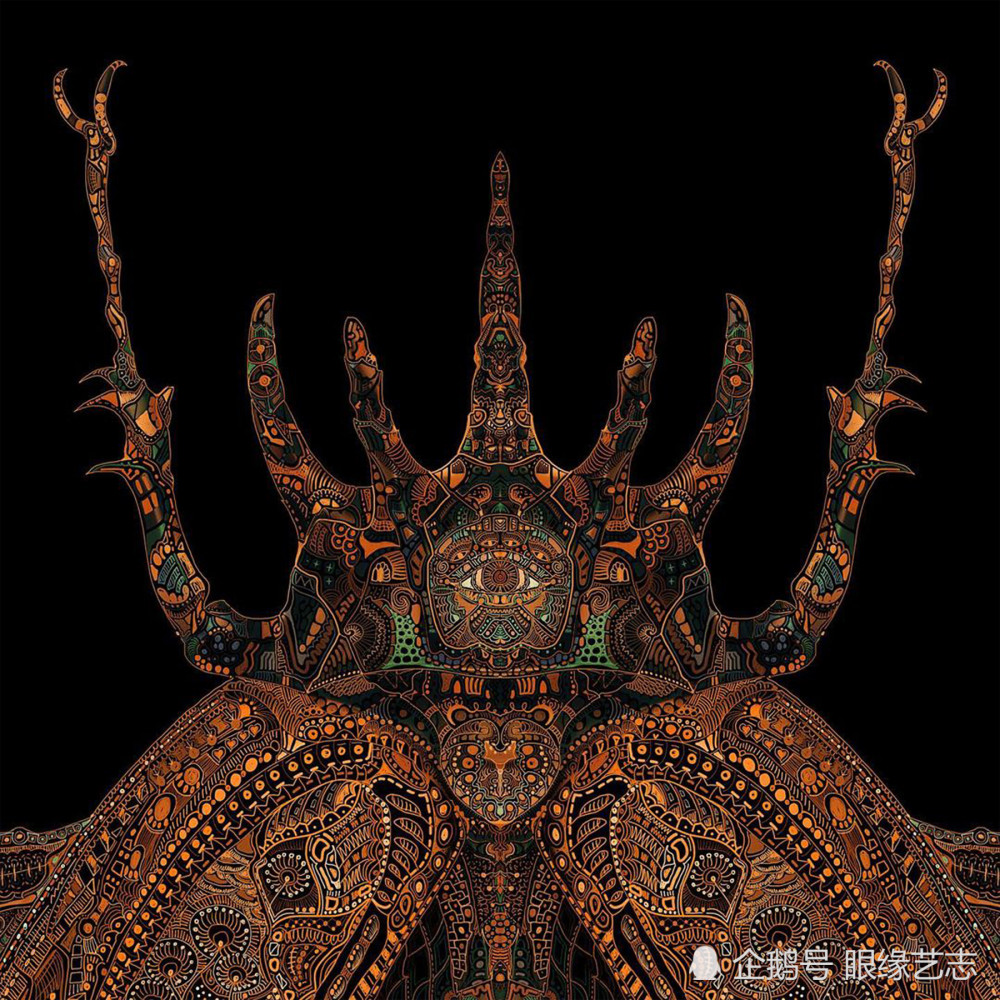 昴宿星人,天狼星人,大角星人,数字艺术幻彩之下的外星神明