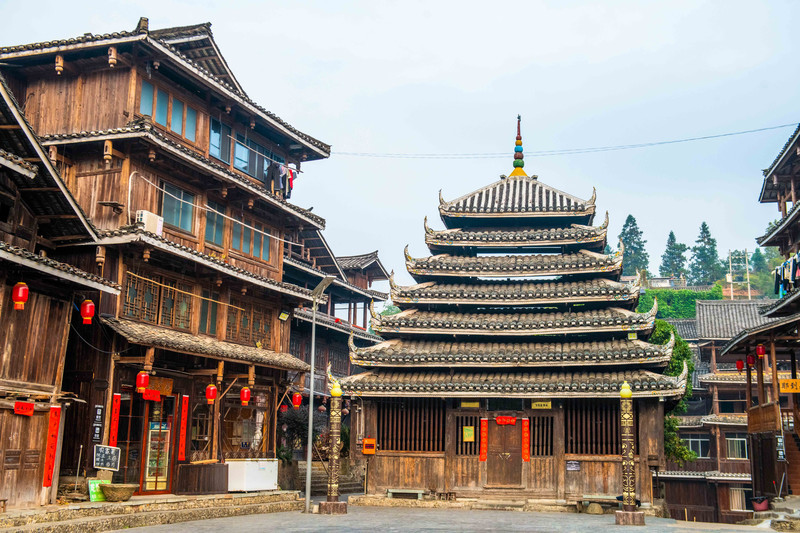 柳州有个千年侗寨还原了真实的侗族风情是放松心情的好去处