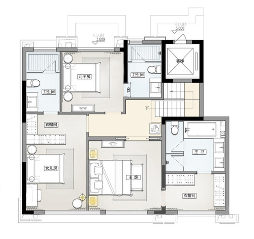 重庆麓铭府星院346㎡别墅下叠花100万过理想中的生活美醉了