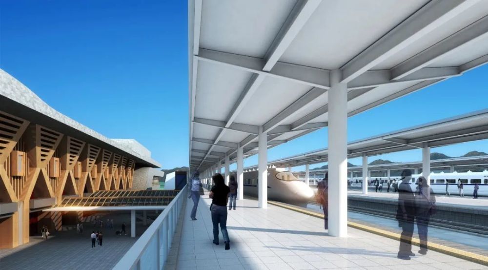 美轮美奂!这条高铁新建站房高清效果图抢鲜看