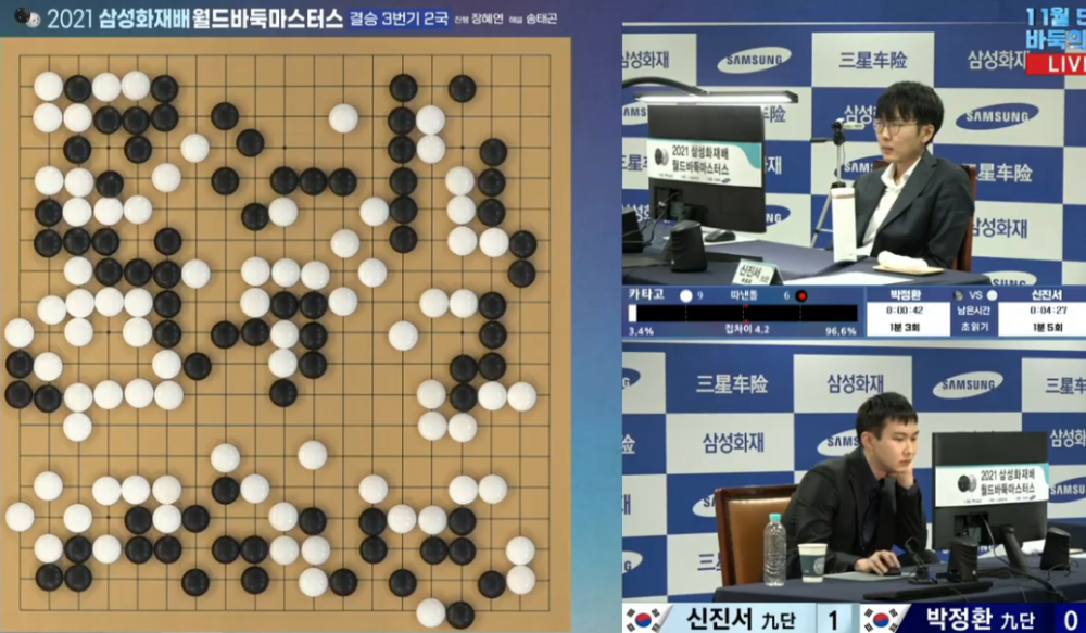 2021年11月3日,第26届三星杯决赛将进入最后一局决胜局的争夺,无论