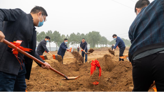 汜水镇东河南村灾后房屋恢复重建项目启动