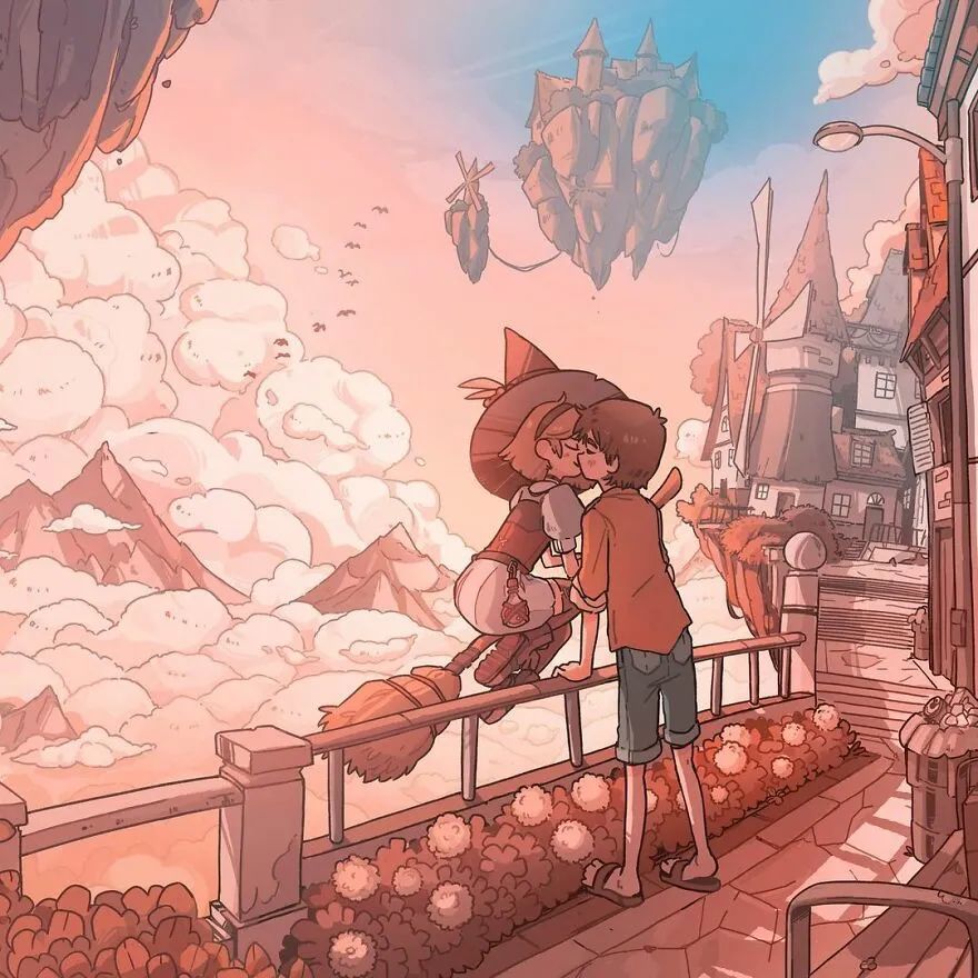 最可爱的画风画最让人害怕的作品独特的创作风格让人一眼认出