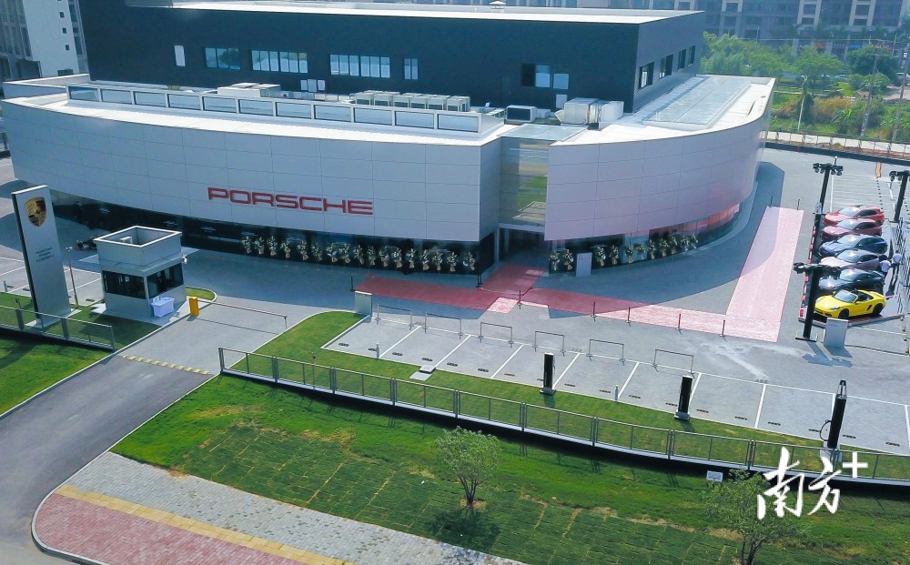 中山保时捷中心落户港口镇升级开业再度启航