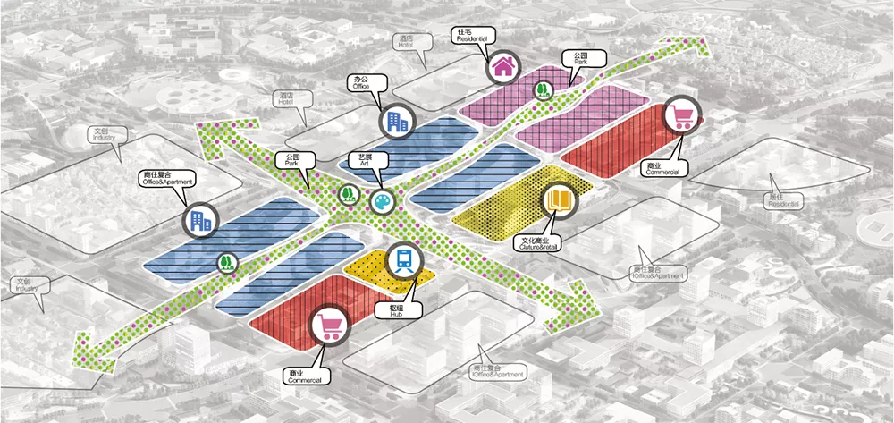 杭州雙浦tod綜合開發項目城市設計競賽獲勝方案