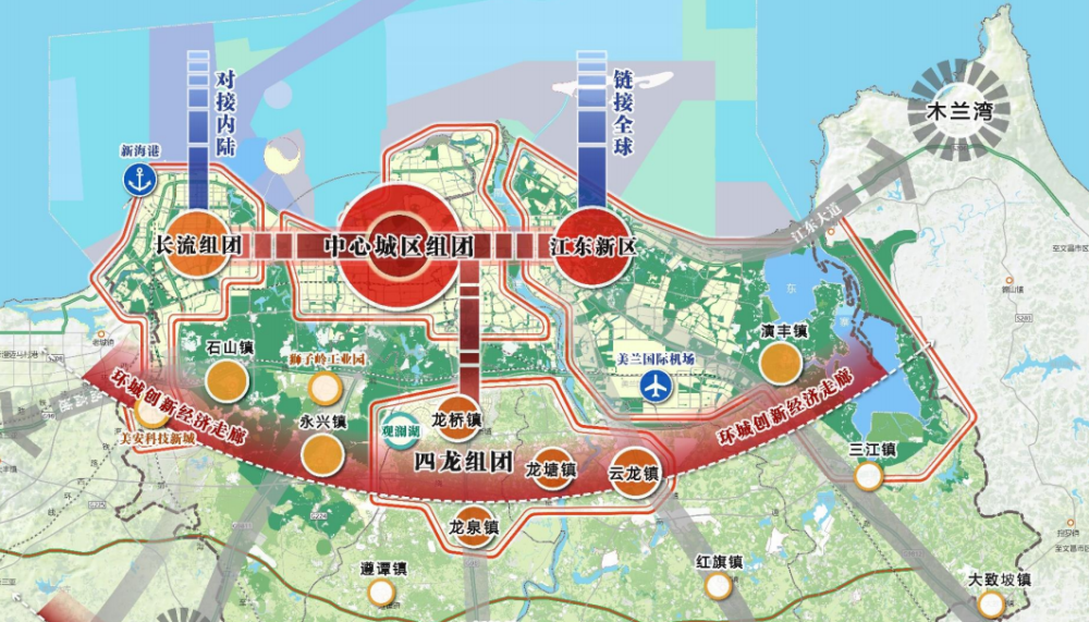 江东新区最新规划图图片
