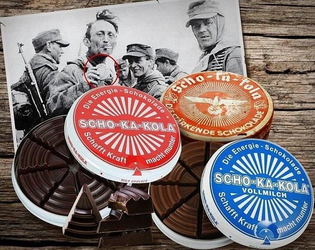 二战德军的精神食粮!巧克力就是战斗力,美军也深有体会!