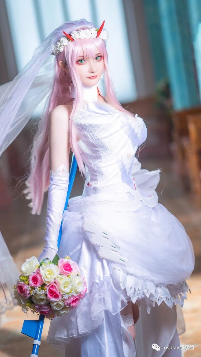 cos一组02花嫁的cos正片萝莉控