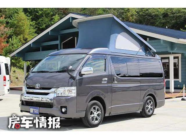 丰田海狮四驱版房车高度仅2米还带3张床有水电车尾能做大餐