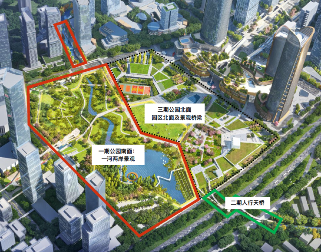 12公頃的中心公園南區(即一期)將建成開放;近日,小編從東莞市中心城區