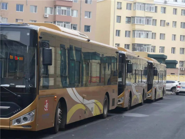 今天起,哈尔滨市纯电动公交车陆续上线运营