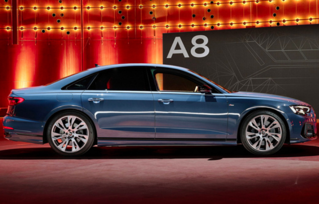 新款奥迪a8全球首发外观全面运动化内饰比肩奔驰s级