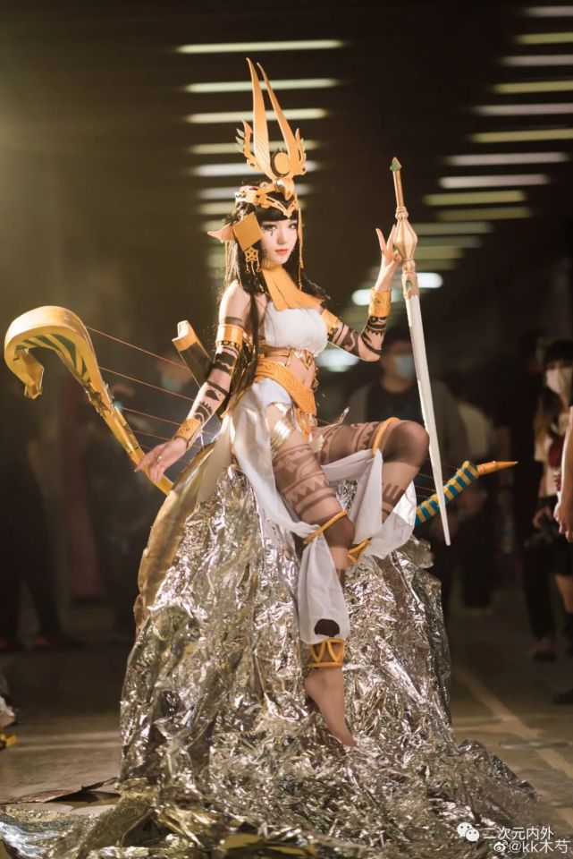 cos场照～《决战平安京》铃鹿御前 绚夏方舟