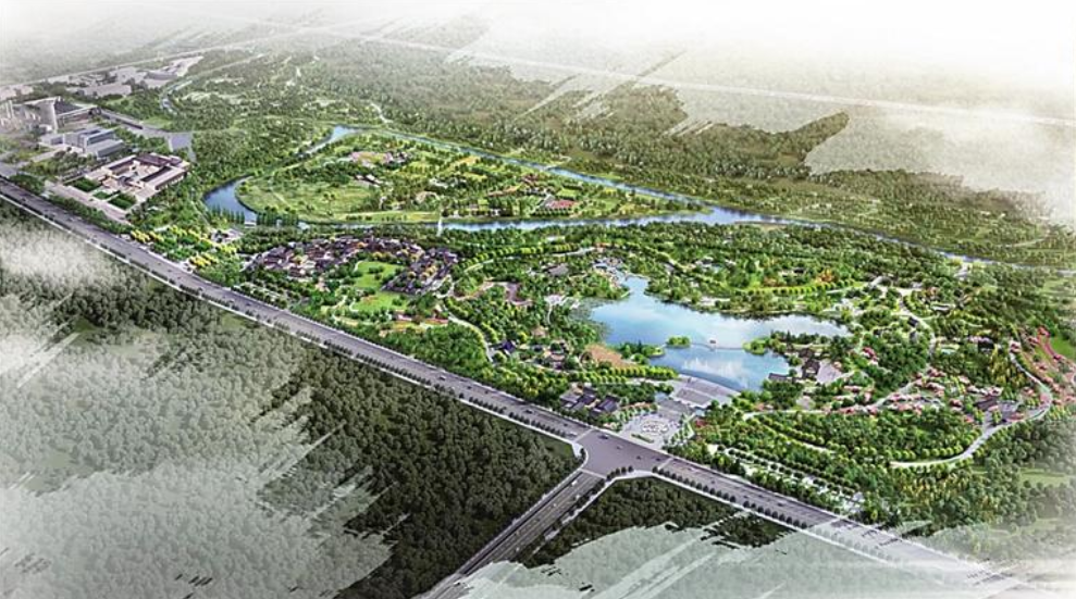 园博园整体效果图千里通波沧州过,大美运河添新景.
