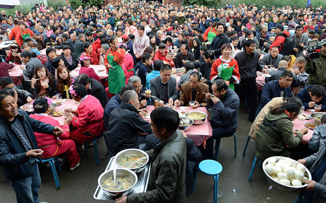 曲阜流水席饭店图片