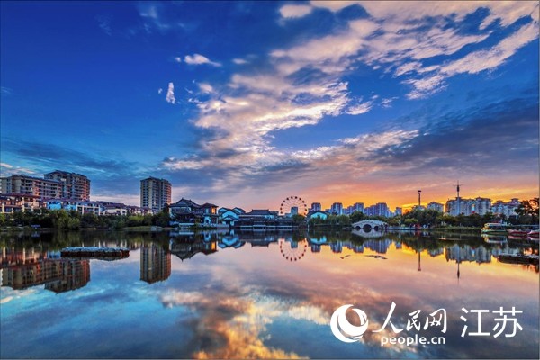 连云港海州区低碳发展让常态蓝生态绿成最靓底色