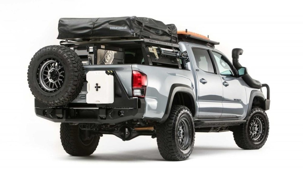 爆改实用性皮卡亮相sema改装车展_腾讯新闻