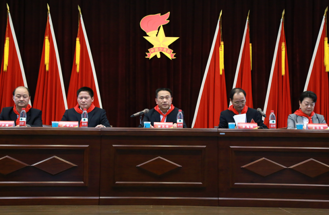 请党放心 强国有我 洪山区第六次少代会开幕