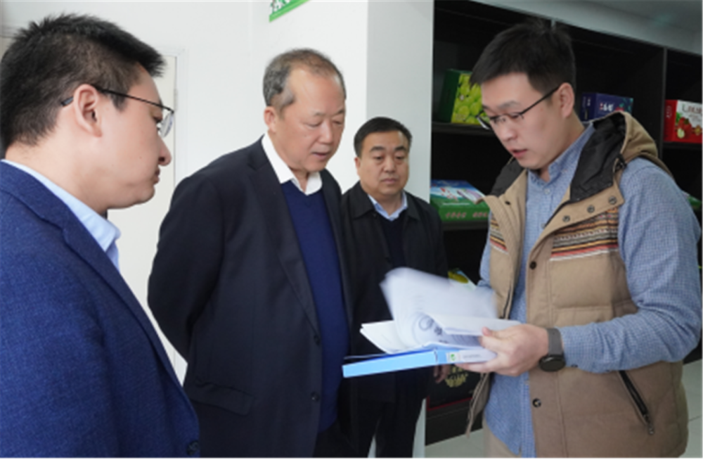 董旭光调研"三个运城"农业品牌产地仓运营情况