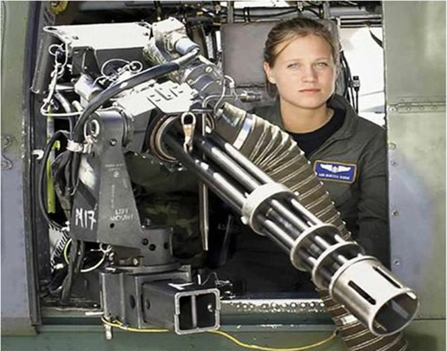 美国m134迷你加特林机枪缩小版的m61加特林机炮