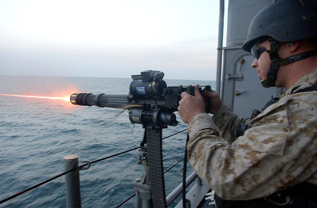 美国m134迷你加特林机枪缩小版的m61加特林机炮