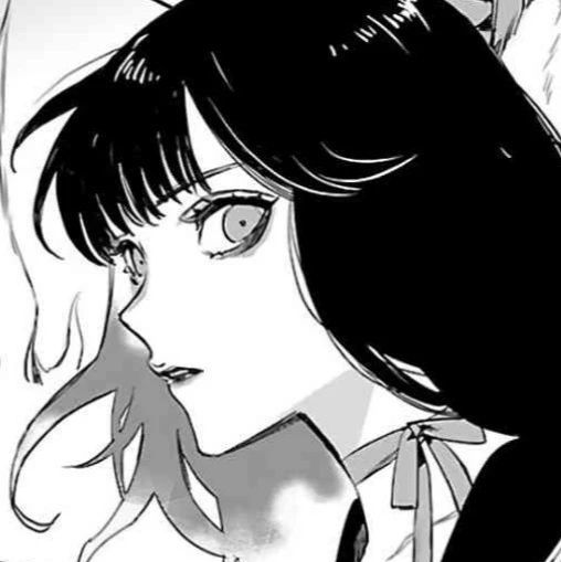 动漫黑白女生头像_腾讯新闻