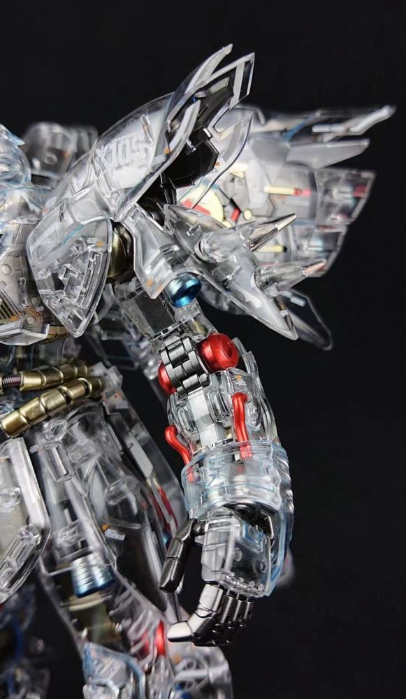 模玩控梦幻荧光漆涂装彩透新安洲模型