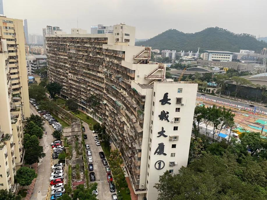 长城大厦,时代财经/摄10月,深圳二手房成交量创下自2012年3月以来的最