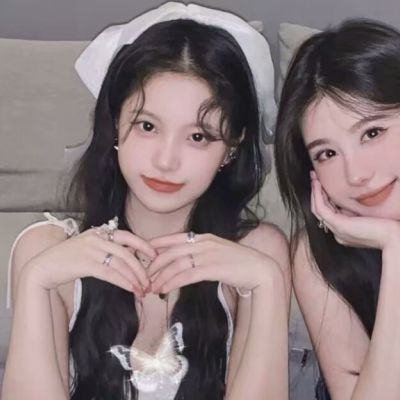 闺蜜头像你拍一我拍一我们友谊天下第一