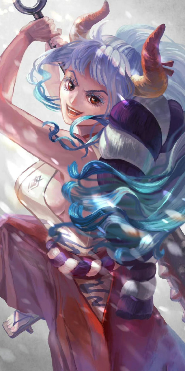 动漫壁纸海贼王凯多儿子大和手机壁纸猜猜凯多老婆是谁